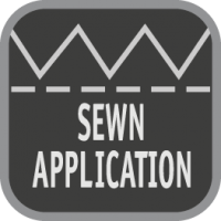 sewn-application